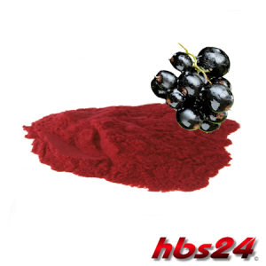 Aroma Fruchtpulver schwarze Johannisbeere - hbs24